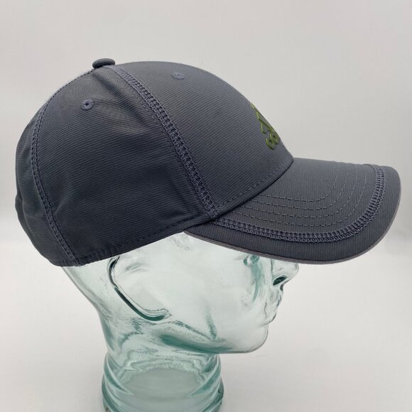 Adidas Aeroready Hat Cap Strap Back Gray One Size Adjustable Golf Tennis Running - Picture 4 of 10